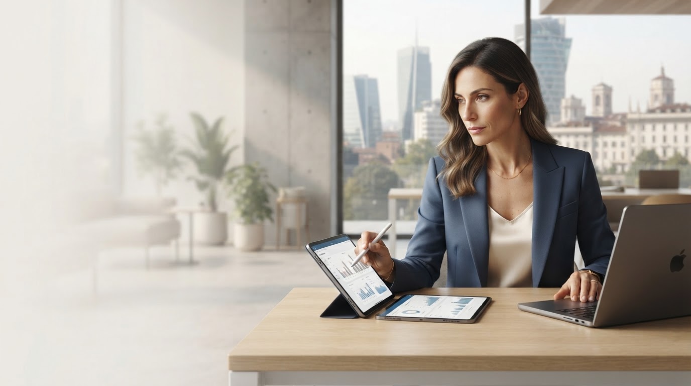 Averidex, interfaccia di analisi dati finanziari con flusso informativo in tempo reale